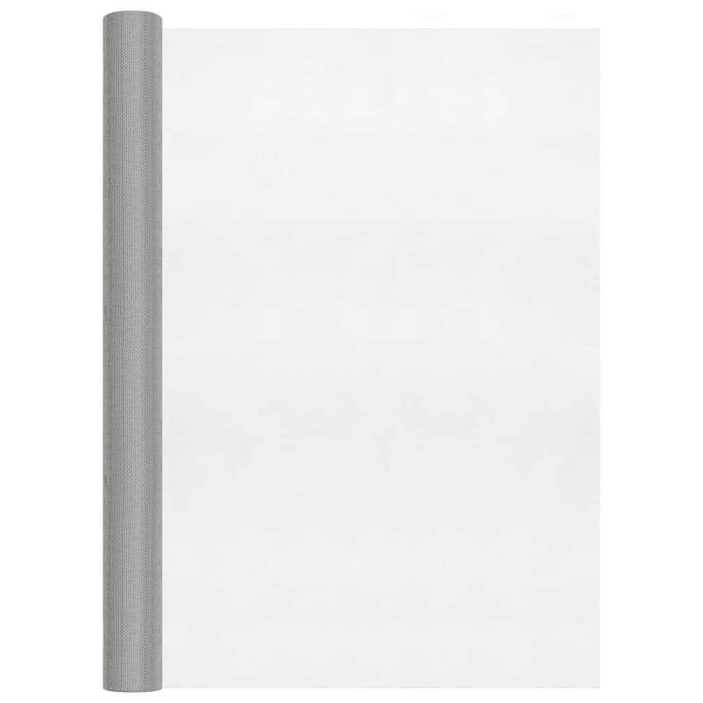 Vidaxl Mesh 80x2000 cm en acier inoxydable en argent coloré