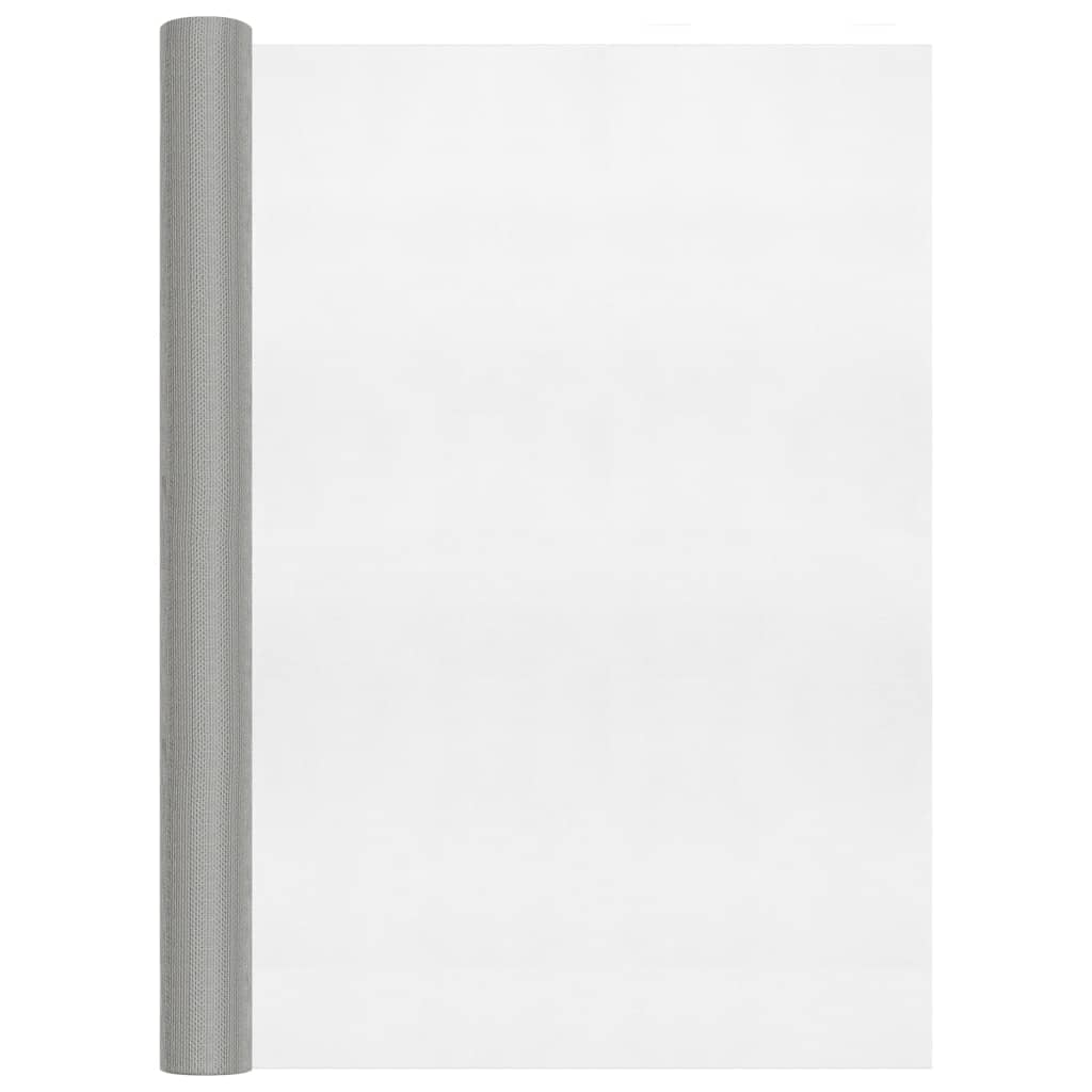 Vidaxl Mesh 112x500 cm en acier inoxydable en argent coloré