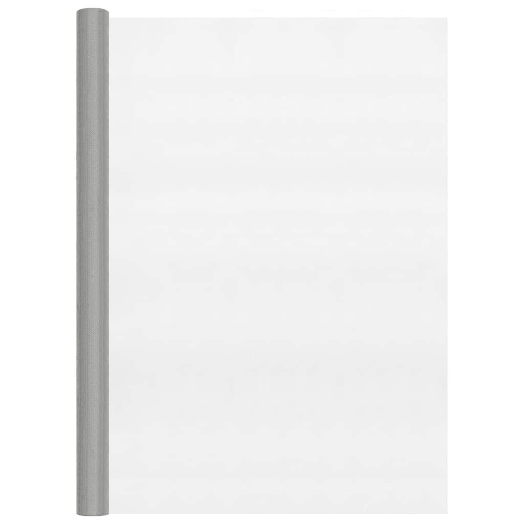 Vidaxl Mesh 112x1000 cm en acier inoxydable en argent coloré
