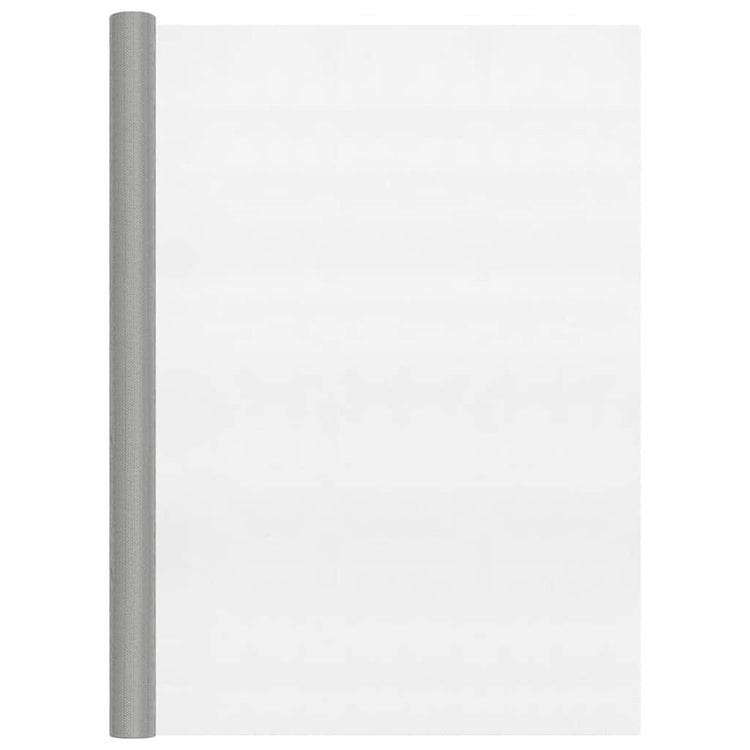 Vidaxl Mesh 112x2000 cm en acier inoxydable en argent coloré