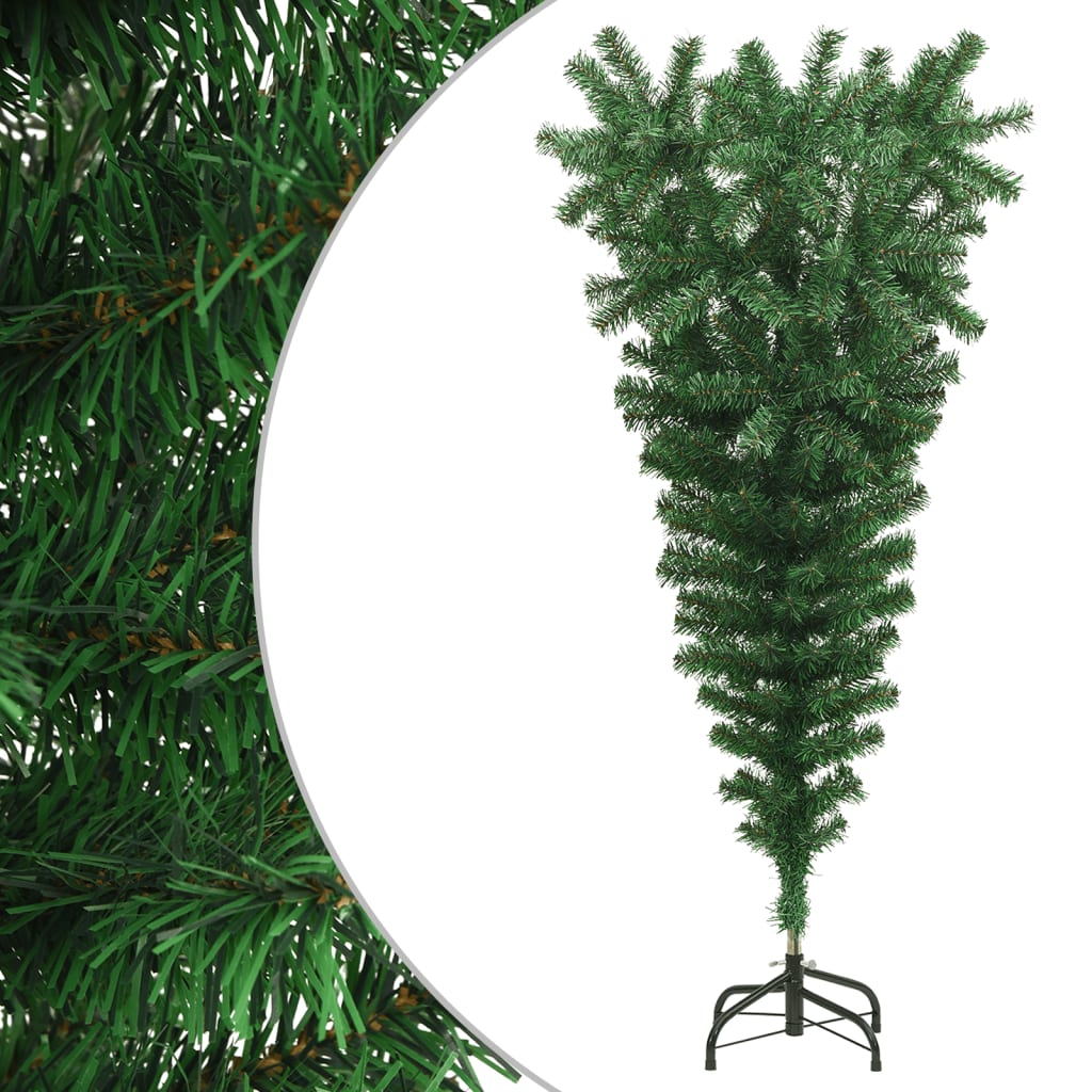 Vidaxl Kunstkerstboom inversé avec un vert standard de 150 cm