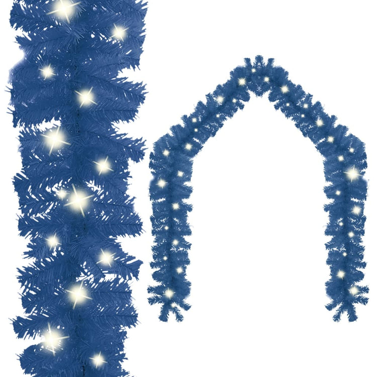 Vidaxl Garland de Noël avec lumières LED 5 m bleu