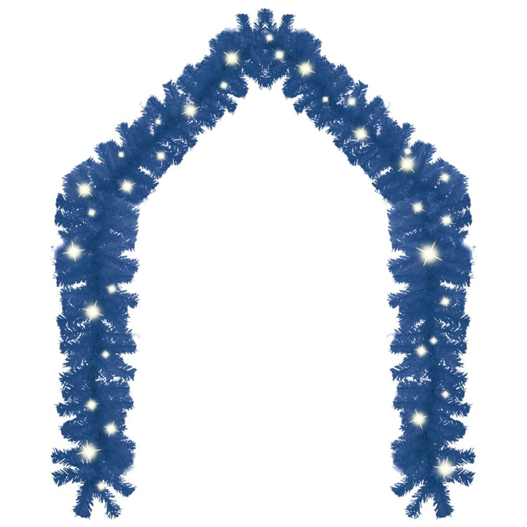 Vidaxl Garland de Noël avec des lumières LED 20 m bleu