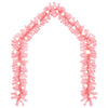 Vidaxl Garland de Noël avec des lumières LED 5 m rose