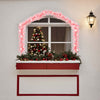 Vidaxl Garland de Noël avec lumières LED 10 m rose