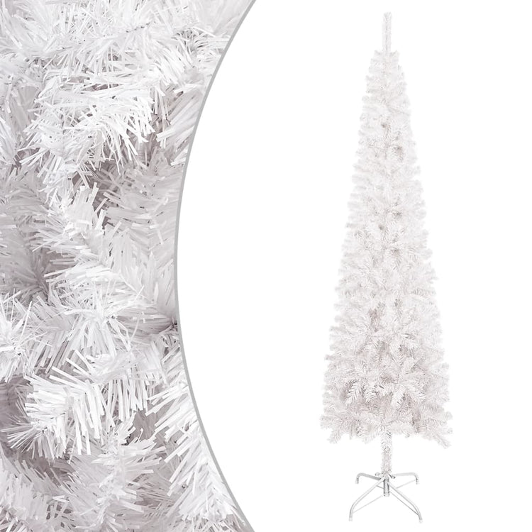 Vidaxl Christmas Trear étroit 120 cm blanc