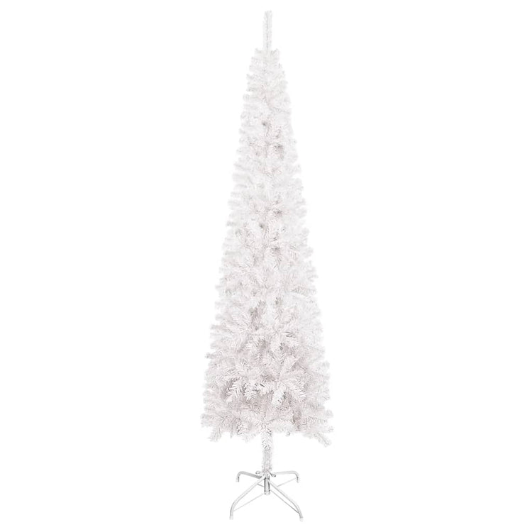 Vidaxl Christmas Trear étroit 120 cm blanc