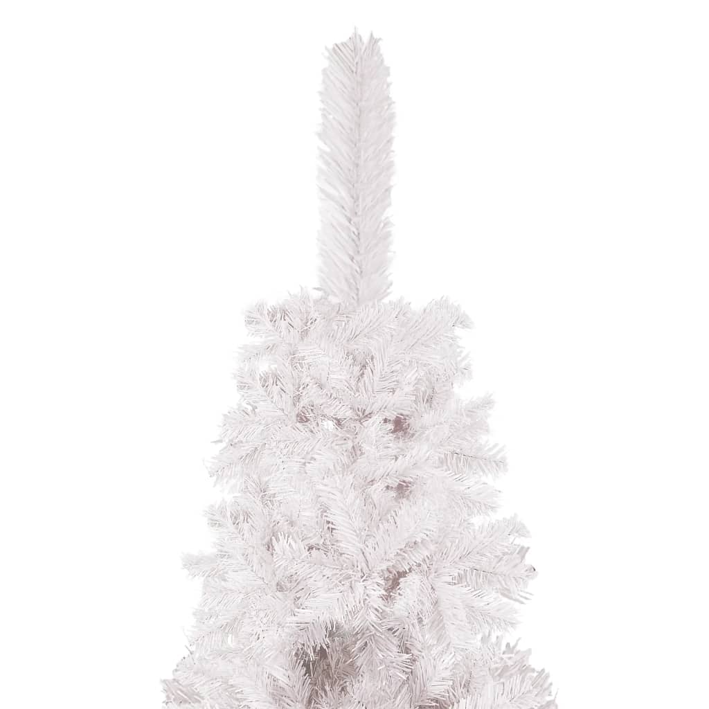 Vidaxl Treeur de Noël étroit 180 cm blanc