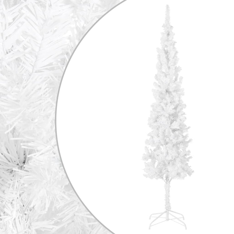 Vidaxl Christmas Trear étroit 210 cm blanc