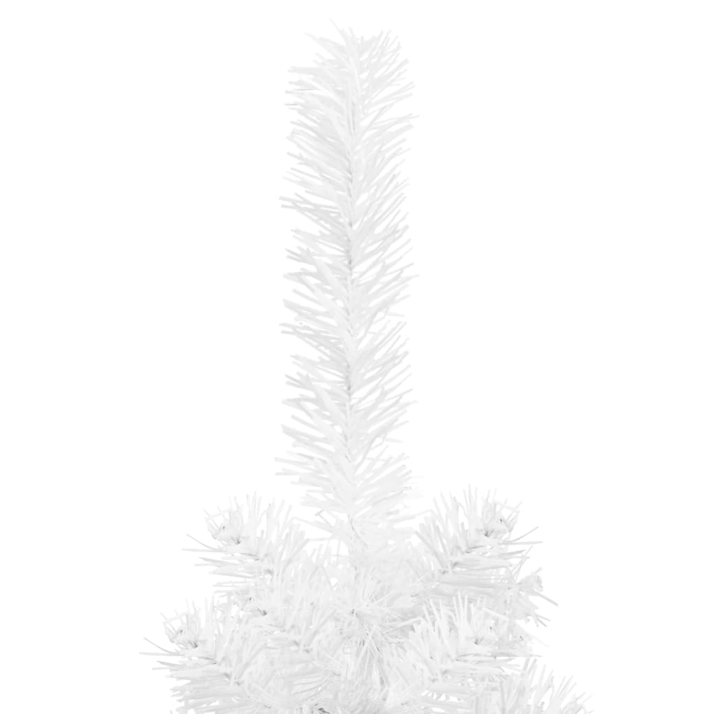 Vidaxl Christmas Trear étroit 210 cm blanc