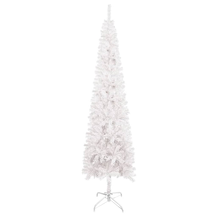 Vidaxl Christmas Trear étroit 240 cm blanc