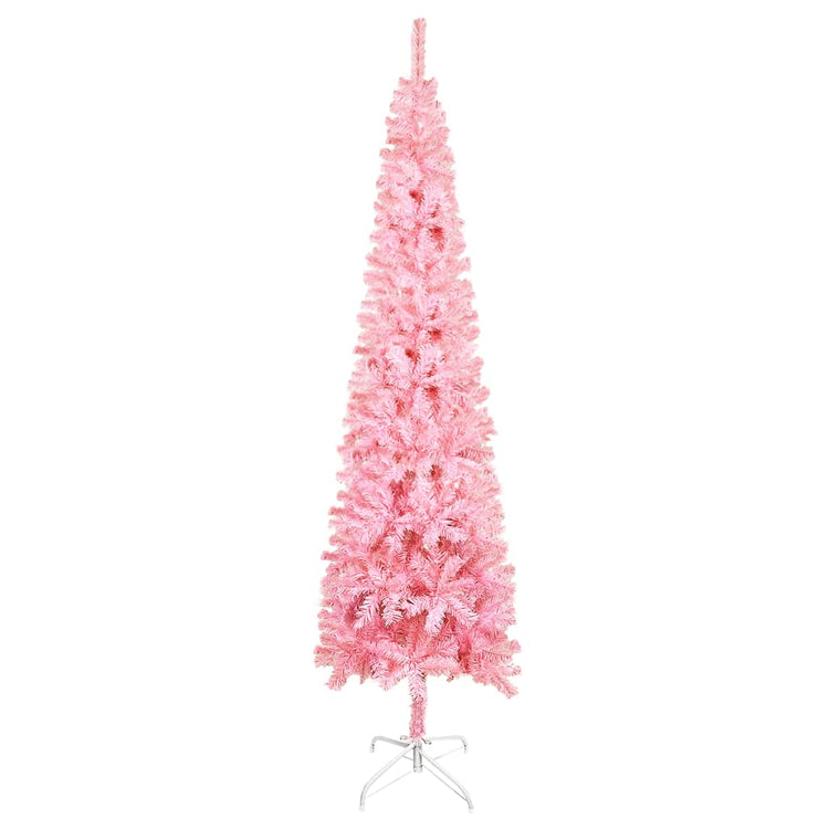 Vidaxl Christmas Trear étroit 120 cm rose