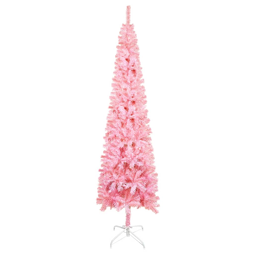 Vidaxl Christmas Trear étroit 150 cm rose