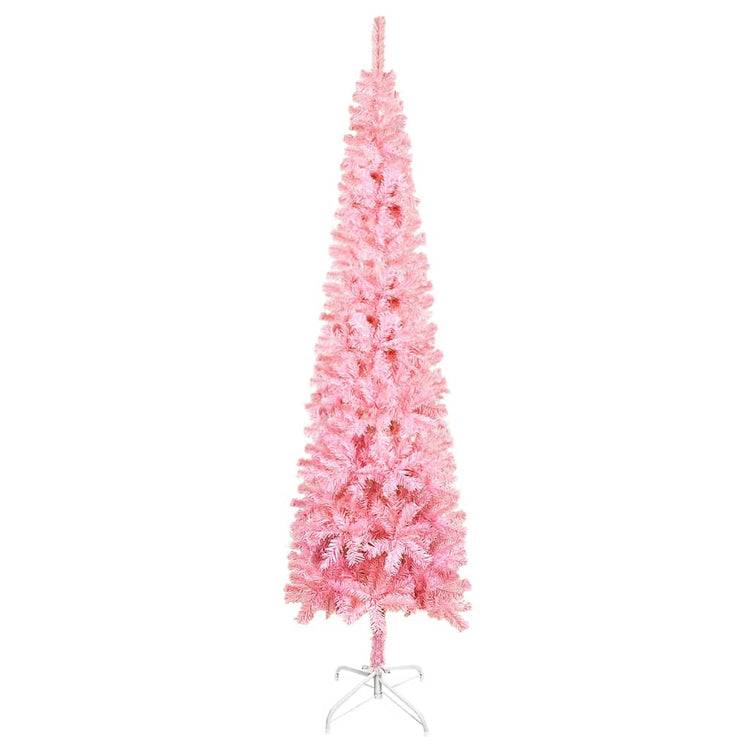Vidaxl Christmas Trear étroit 150 cm rose