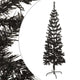 Vidaxl Trear de Noël étroit 150 cm noir