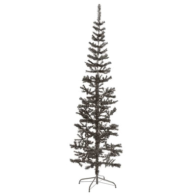 Vidaxl Christmas Trear étroit 210 cm noir