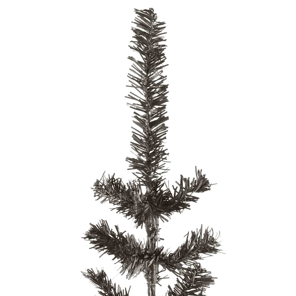 Vidaxl Christmas Trear étroit 210 cm noir