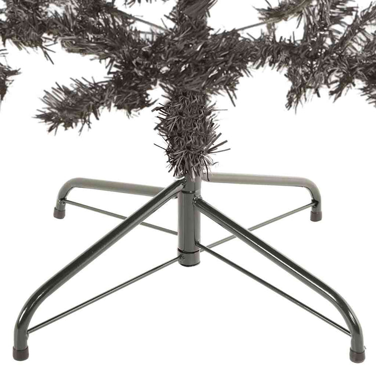 Vidaxl Treeur de Noël étroit 240 cm noir