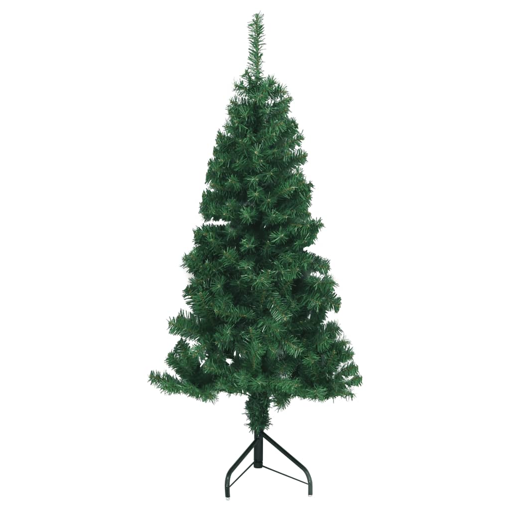 Vidaxl Kunstkerstboom Hoek 150 cm PVC vert