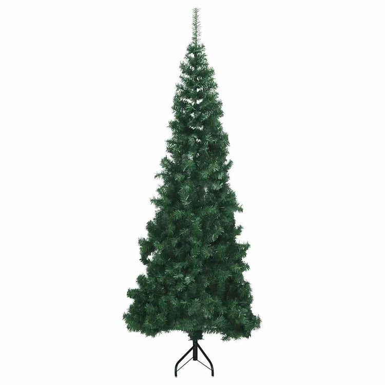 Vidaxl Kunstkerstboom Hoek 210 cm PVC vert