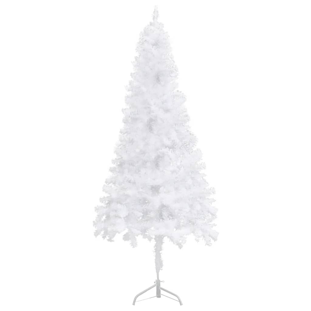 Vidaxl kunstkerstboom hoek 150 cm PVC blanc
