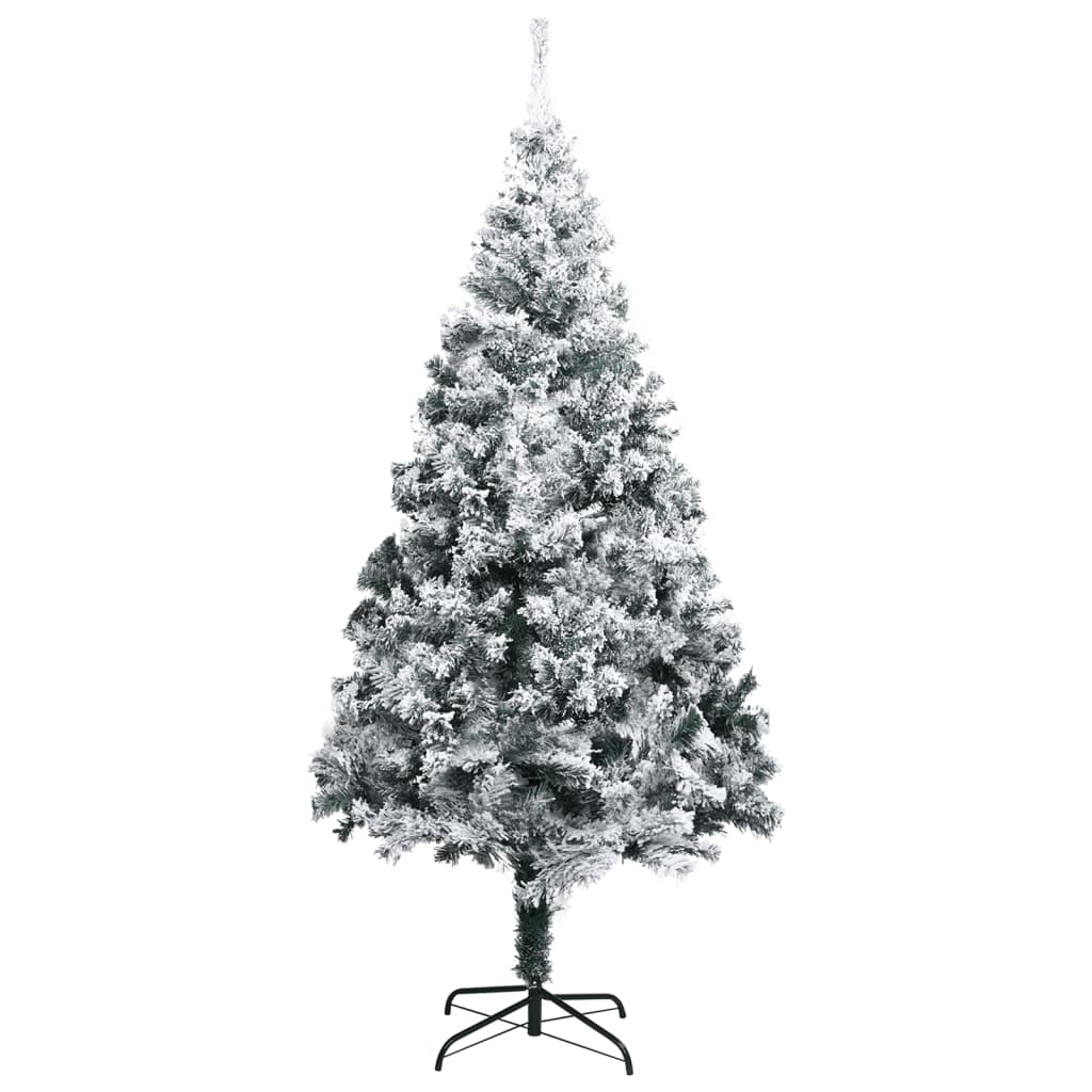 Vidaxl Kunstkerstboom avec Snow PVC 400 cm vert