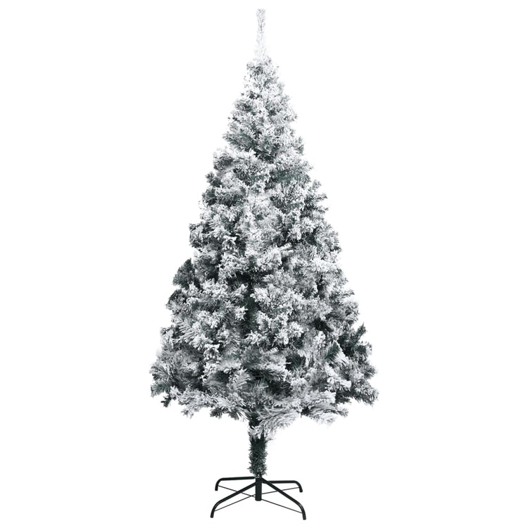 Vidaxl Kunstkerstboom avec Snow PVC 400 cm vert