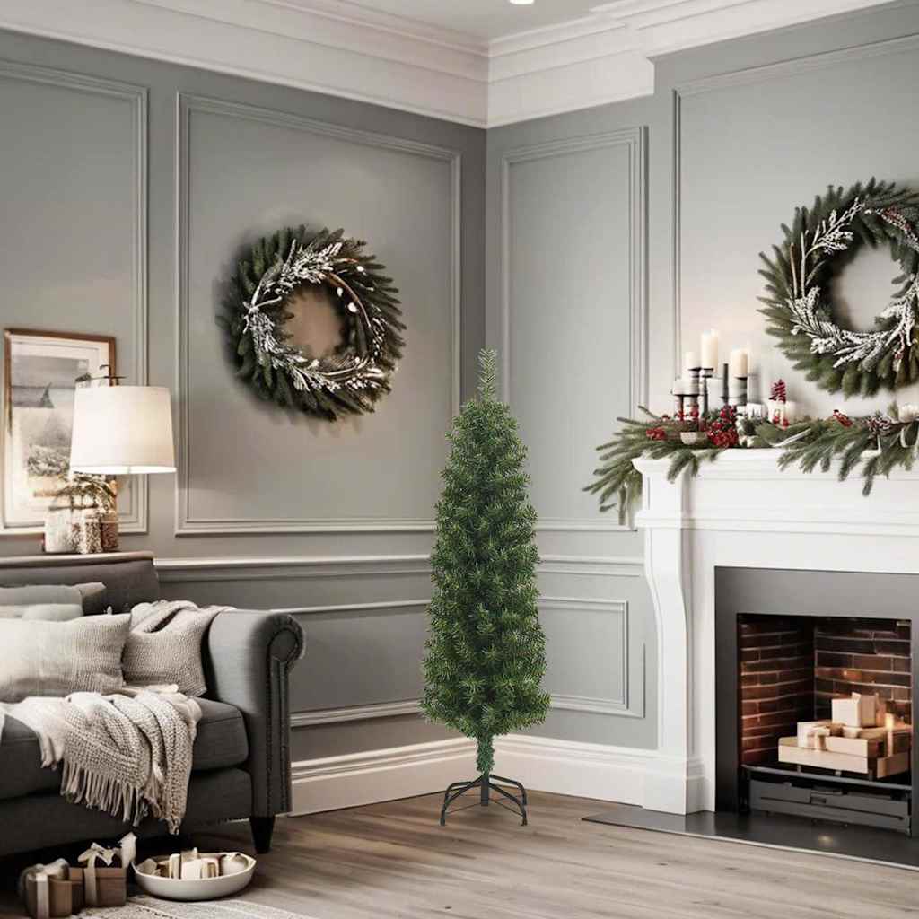 Vidaxl Kunstkerstboom avec un vert PVC à 120 cm standard