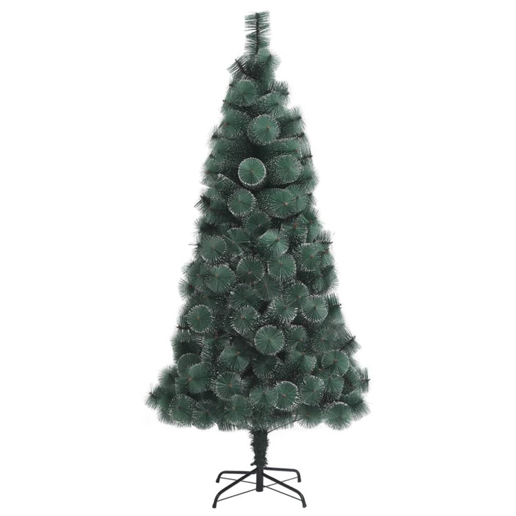 Vidaxl kunstkerstboom avec un capuchon standard de 120 cm vert