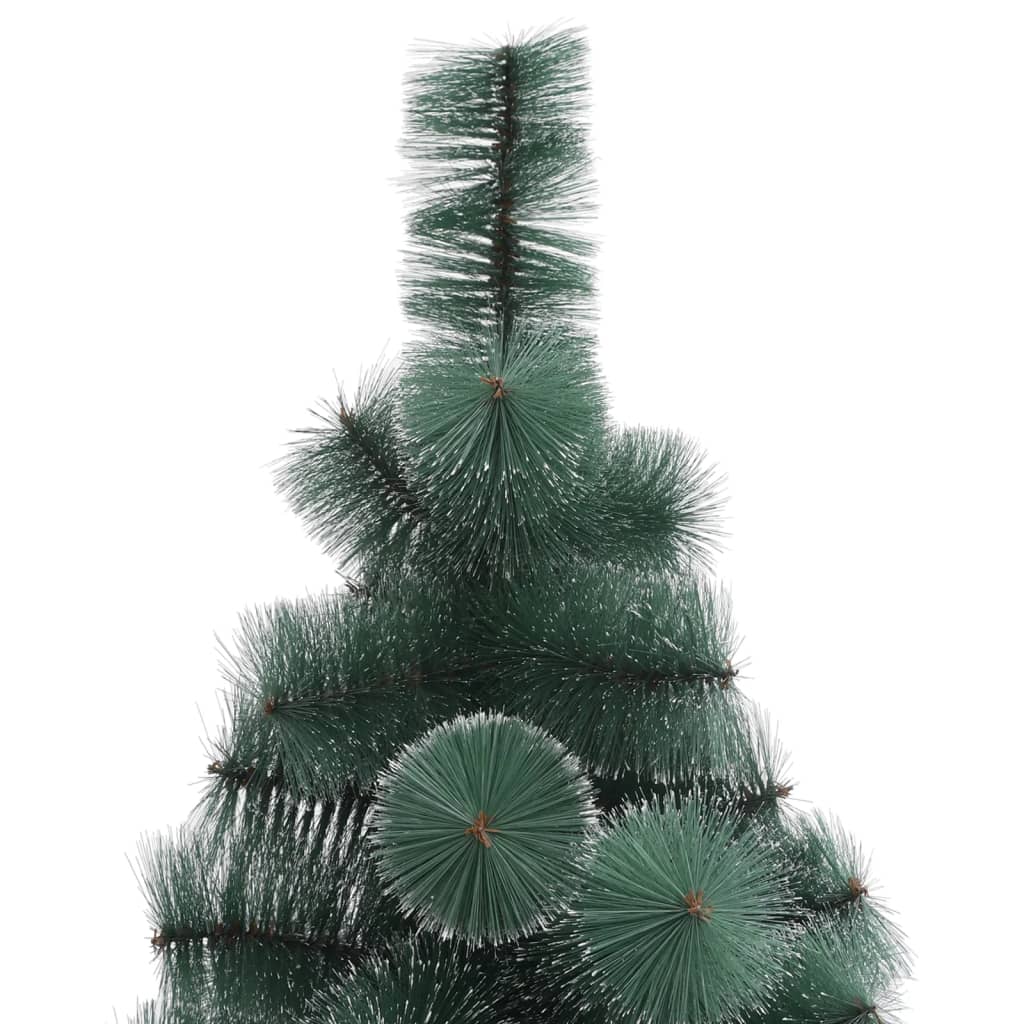 Vidaxl kunstkerstboom avec un capuchon standard de 120 cm vert