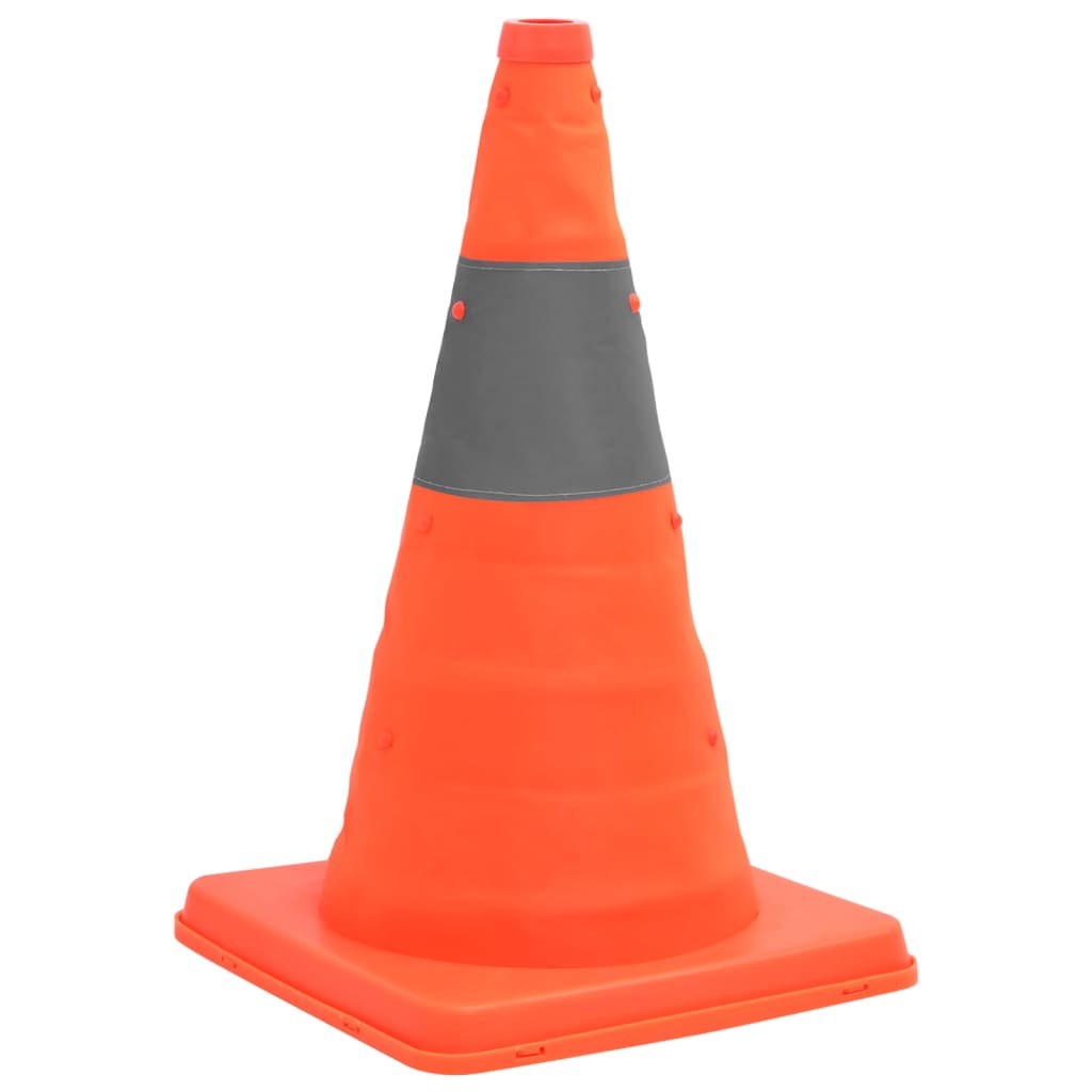 Vidaxl Cône de trafic pop-up 10 pcs 42 cm