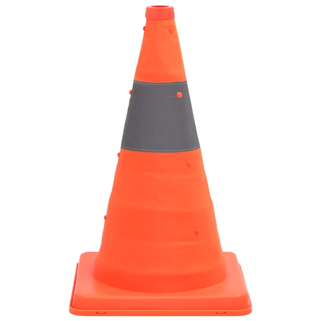 Vidaxl Cône de trafic pop-up 10 pcs 42 cm