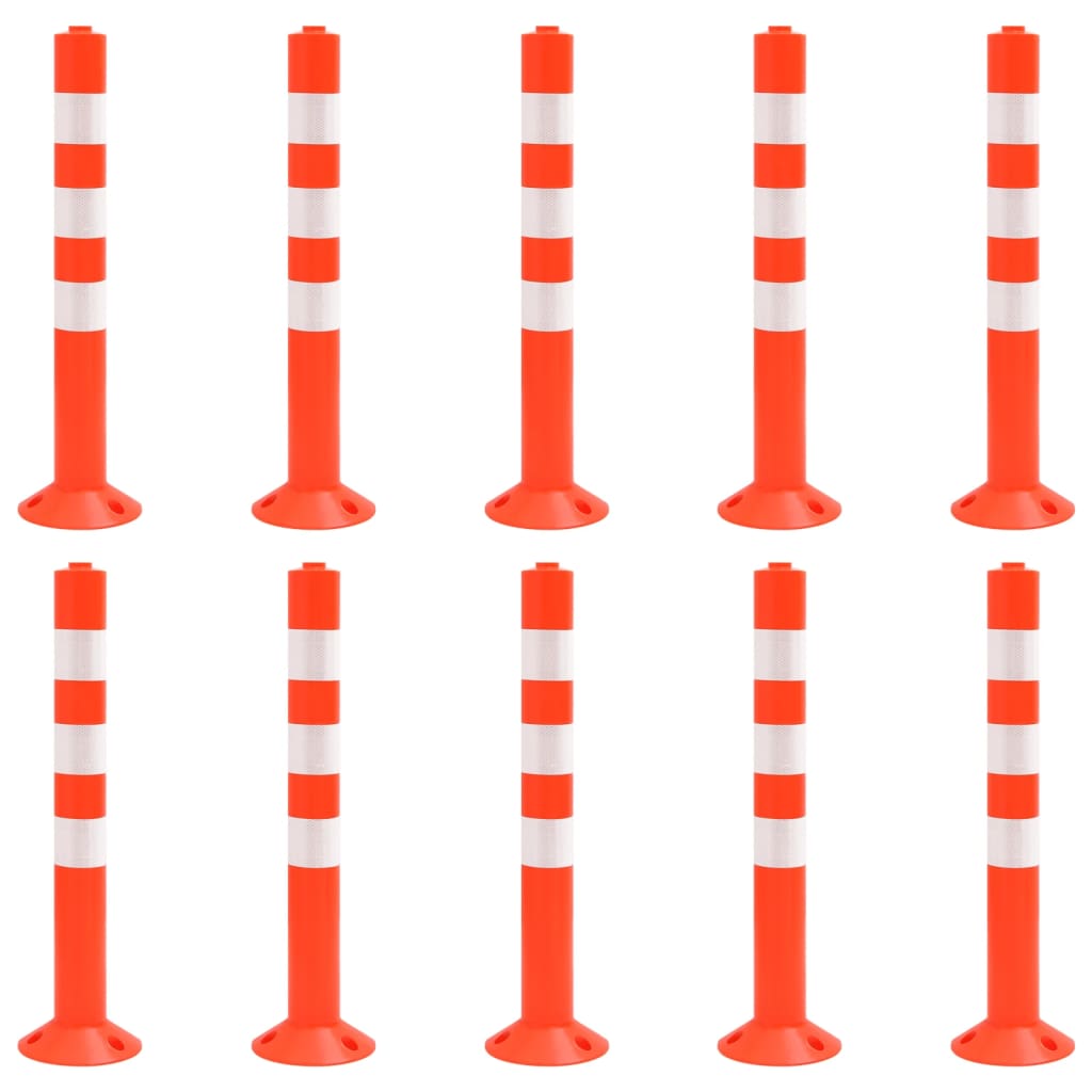 Vidaxl Traffic Polonais 10 PCS 75 cm PE
