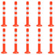 Vidaxl Traffic Polonais 10 PCS 75 cm PE
