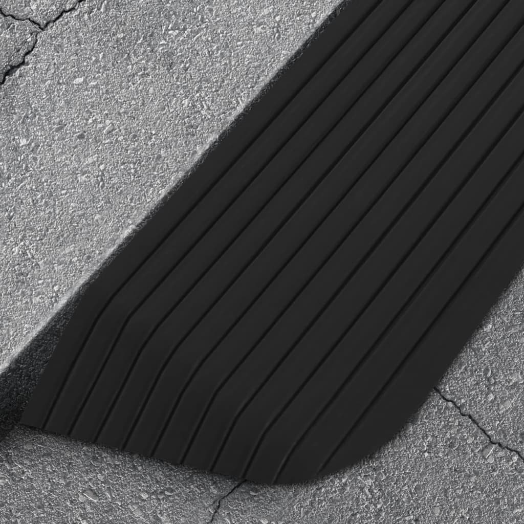Seuil Vidaxl AIDS 2 PCS 110X32X3,8 cm Rubber