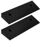 Vidaxl Ramps 2 PCS 50x17.5x5 cm Rubber - afbeelding 1