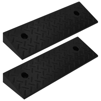 Vidaxl Ramps 2 PCS 50x17.5x5 cm Rubber