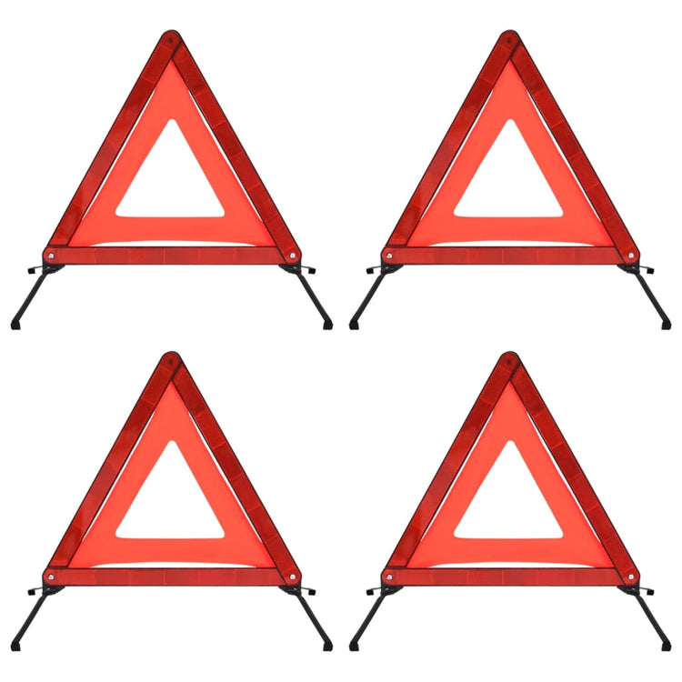 Vidaxl War Drunks 4 PCS 56.5x36.5x44,5 cm rouge