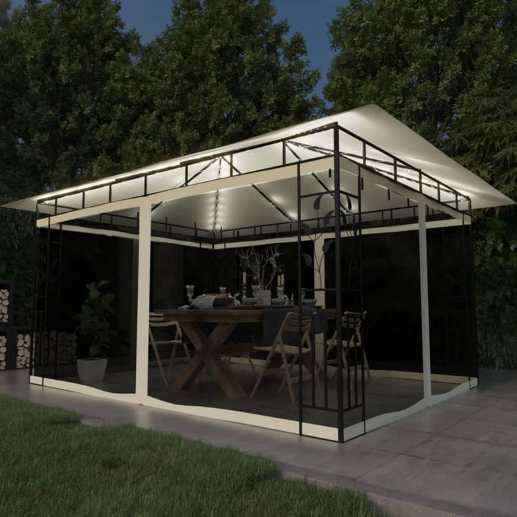 Arbor Vidaxl avec moustique Garland LED LED Net 180 g M² 4x3x2,73 M CRAME
