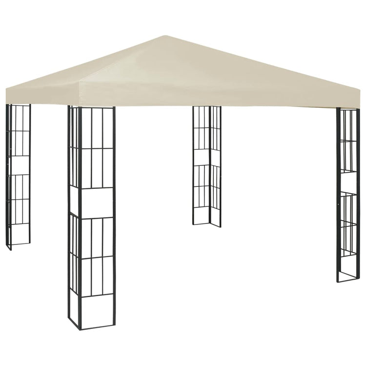 Vidaxl Arbor avec Garland Light Light 3x3 m crème de couleur crème