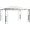Vidaxl Arbor avec Garland Light Light 400x300 cm Crème Crème