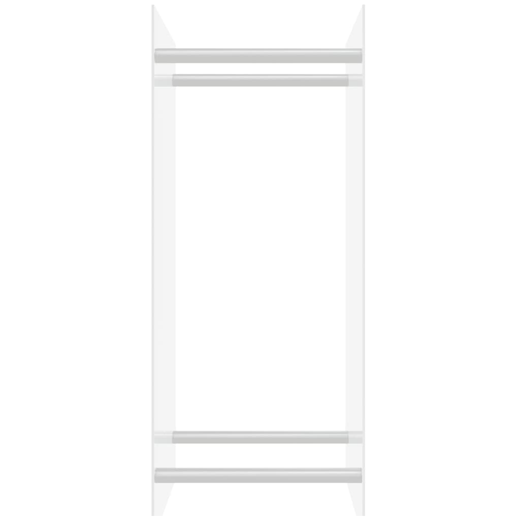 Vidaxl foyer du trek 40x35x100 cm en verre durci transparent