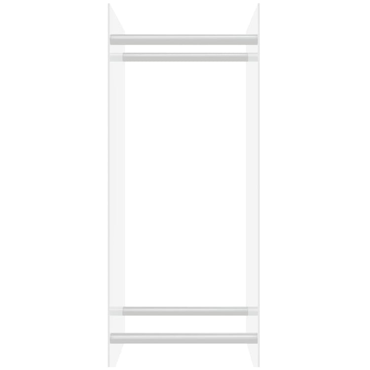 Vidaxl foyer du trek 40x35x100 cm en verre durci transparent