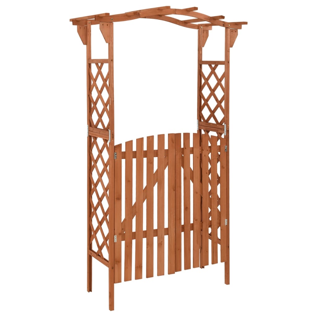 Vidaxl Pergola avec port 116x40x204 cm