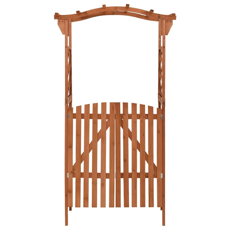 Vidaxl Pergola avec port 116x40x204 cm