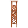 Vidaxl Pergola avec port 116x40x204 cm