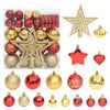 Vidaxl 70 pièces de Noël Ball Set Gold and Red