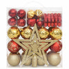 Vidaxl 70 pièces de Noël Ball Set Gold and Red