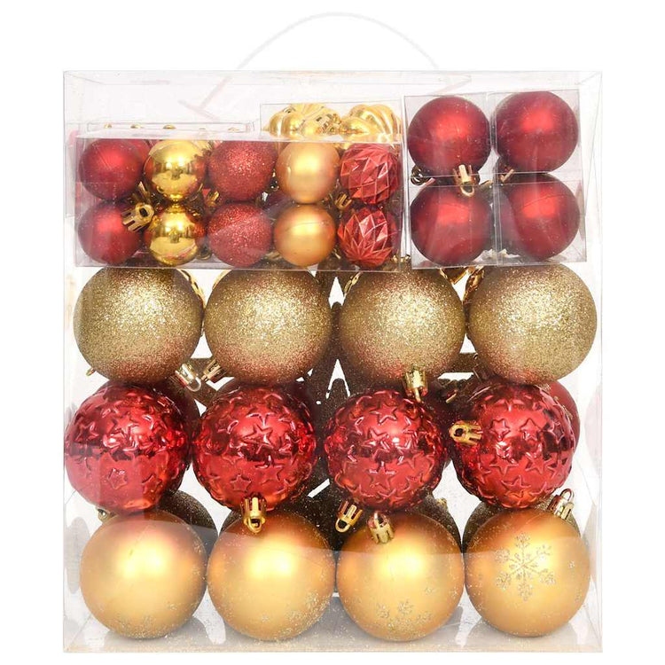 Vidaxl 70 pièces de Noël Ball Set Gold and Red