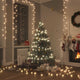 Vidaxl Garland léger avec 300 LEDS 30 M PVC WHITE CHAUD